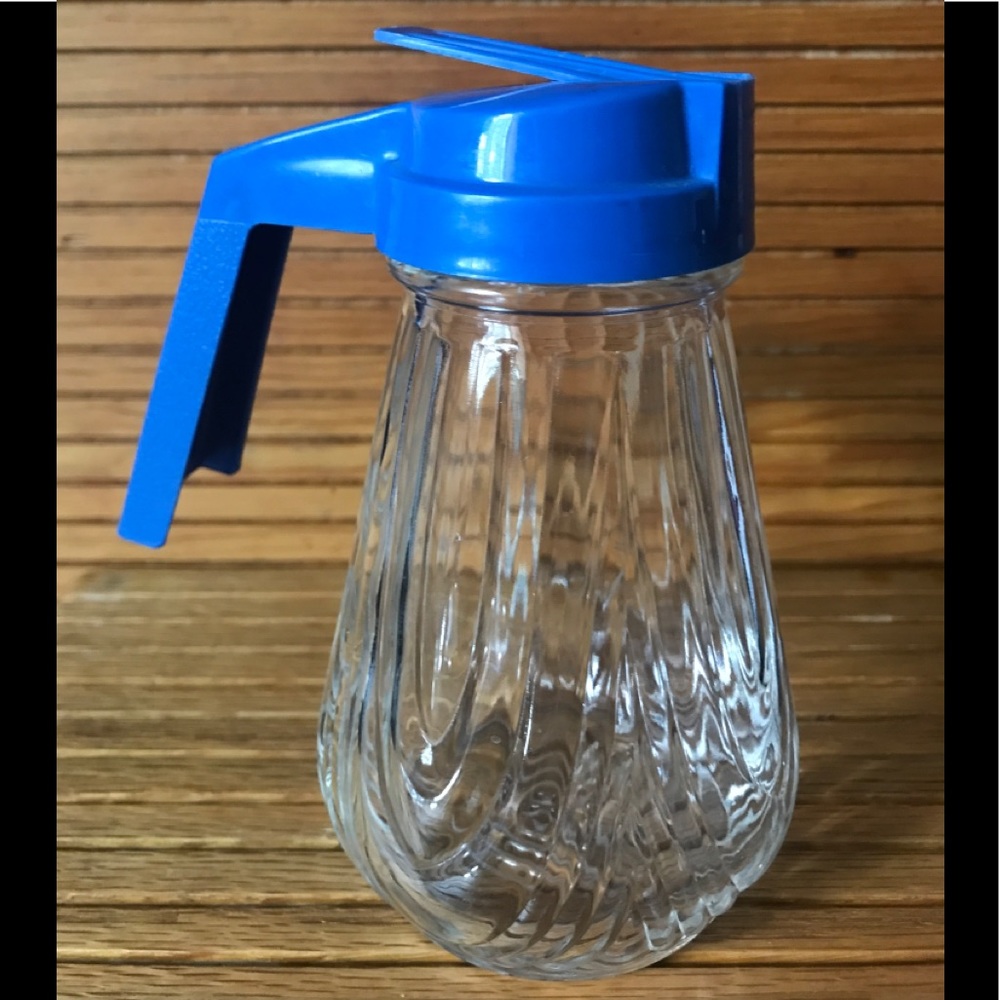Vintage Syrup Pourer Container